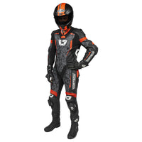 Sector Pro Air 1-Piece Leather Suit — Black/White