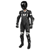 Sector Pro Air 1-Piece Leather Suit — Black/White