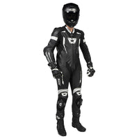 Sector Pro Air 1-Piece Leather Suit — Black/White