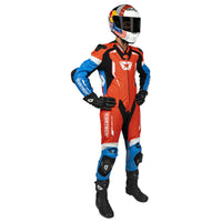 Sector Pro Air 1-Piece Leather Suit — Black/White