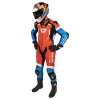 Sector Pro Air 1-Piece Leather Suit — Black/White