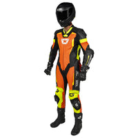 Sector Pro Air 1-Piece Leather Suit — Black/White
