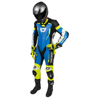 Sector Pro Air 1-Piece Leather Suit — Black/White