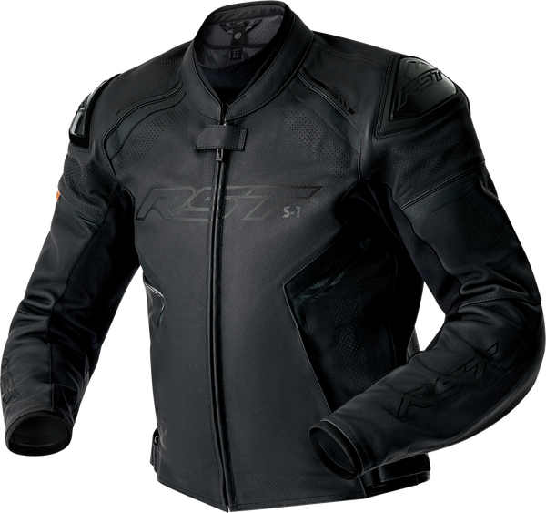 S-1 D3O Leather Jacket — Black