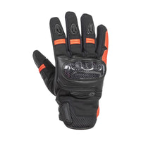 Super-Sonic Gloves — Black/Fluo Red