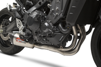 Yoshimura Race AT2 Stainless Full Exhaust w/ Stainless Muffler, Yamaha MT-09 / FZ-09 / XSR900 2021–2026