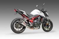 Yoshimura Street AT2 Stainless Slip-On Exhaust w/ Stainless Muffler, Honda CB750 Hornet 2025–2026