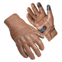 Bully Short Cuff Leather Gloves — Black