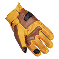 Bully Short Cuff Leather Gloves — Black