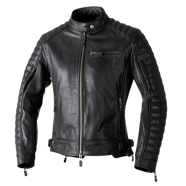 Women's Hoyden Leather Jacket — Black