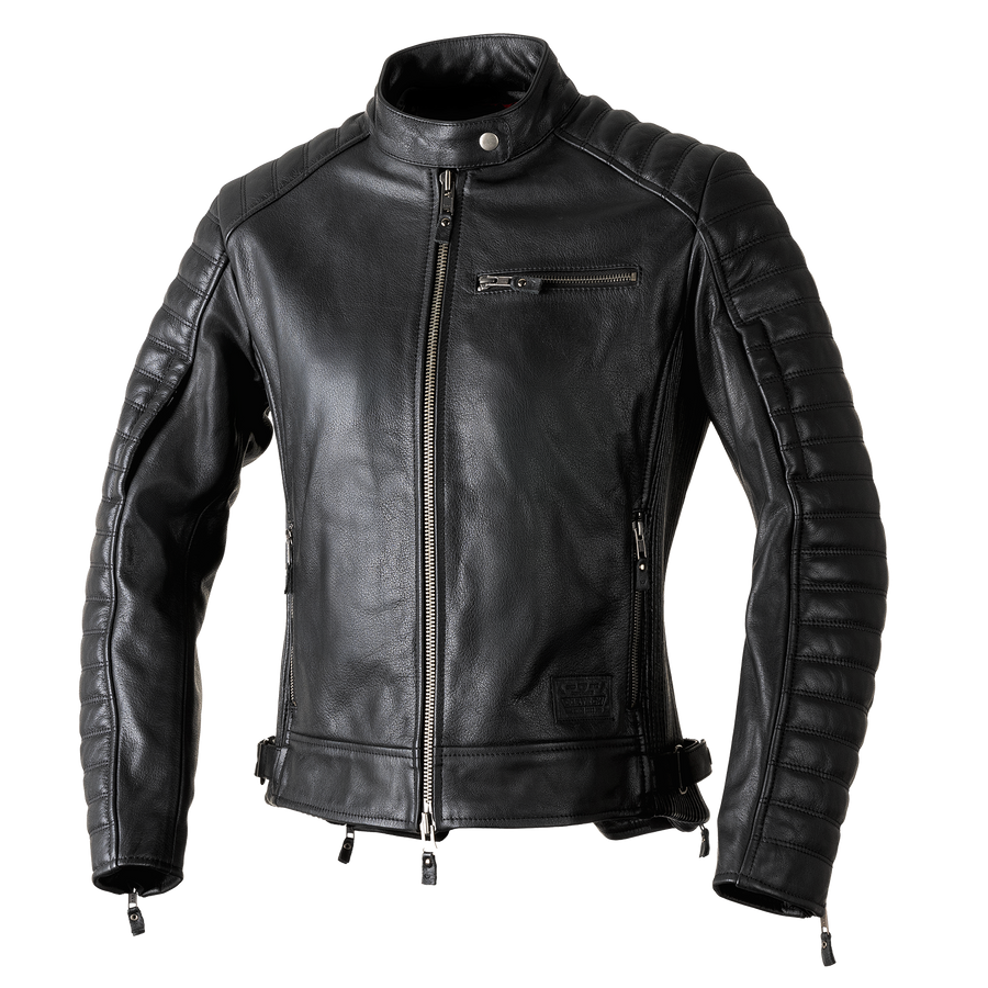 Women's Hoyden Leather Jacket — Black