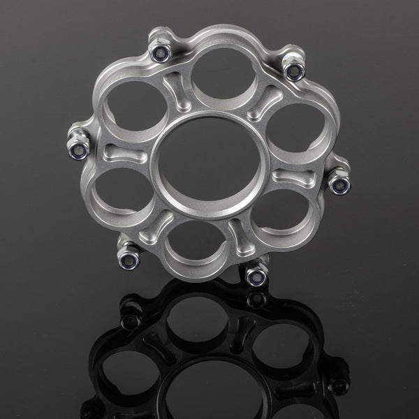 Stock photo of a Renthal sprocket carrier, not the D183