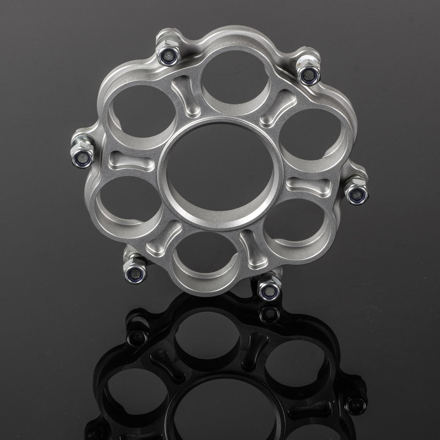 Stock photo of a Renthal sprocket carrier, not the D183