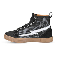 Slayer Limited Edition Boardtrack Riding Shoes — Black/Grey
