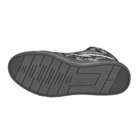 Slayer Canvas Skulls Riding Shoes — Black