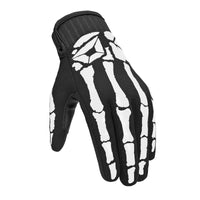 Standard Issue Bones Gloves — Black/White