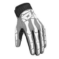 Standard Issue Bones Gloves — Black/White