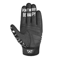 Standard Issue Happy Faces Gloves — Black/White