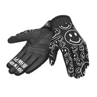 Standard Issue Happy Faces Gloves — Black/White