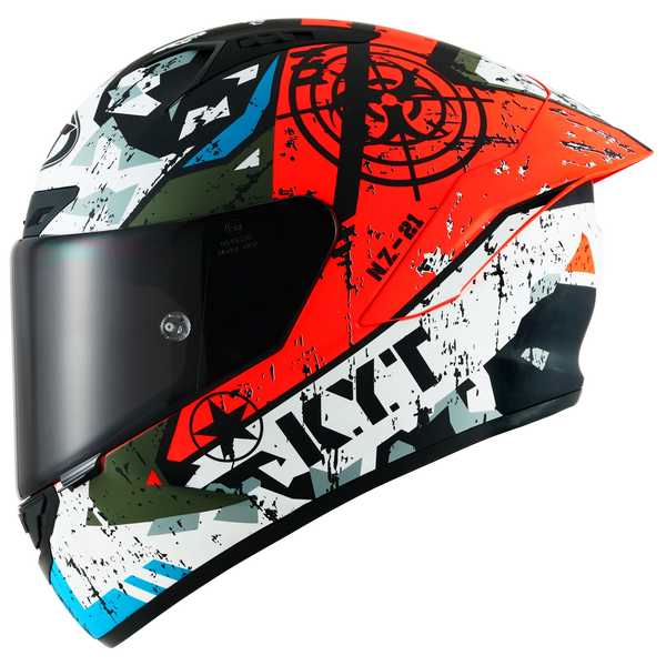 NZ-Race Blazing Helmet — Matte Red