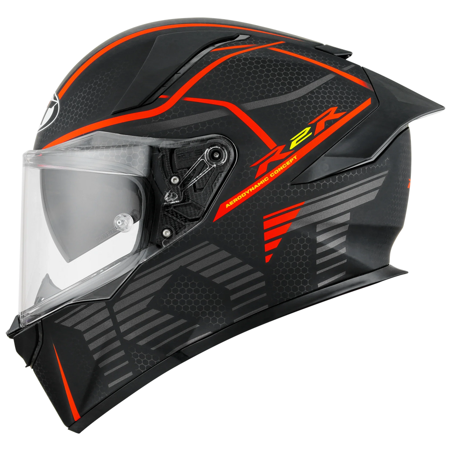 R2R Concept Helmet — Matte Black/Red