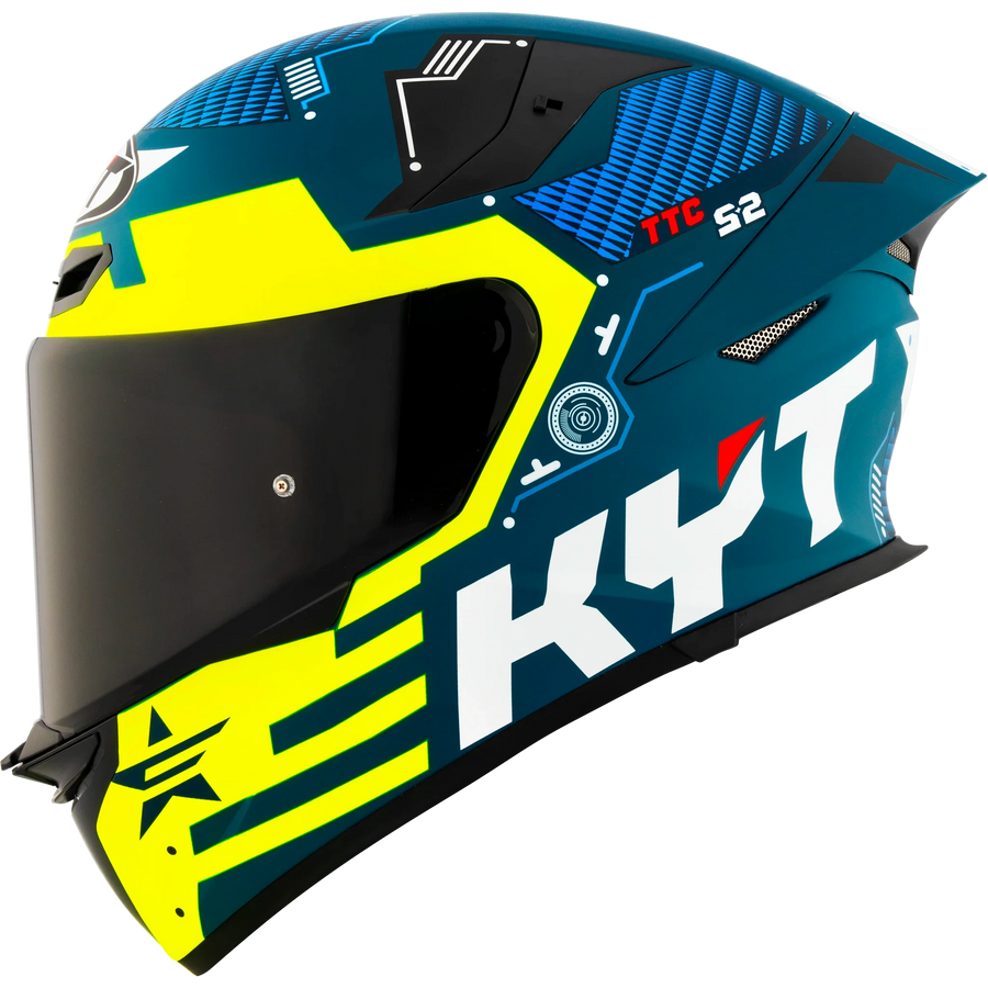 TT-REVO Fuselage Helmet — Matte Yellow