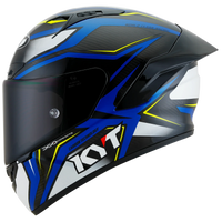 NZ-Race Carbon Stride Helmet — Blue/White