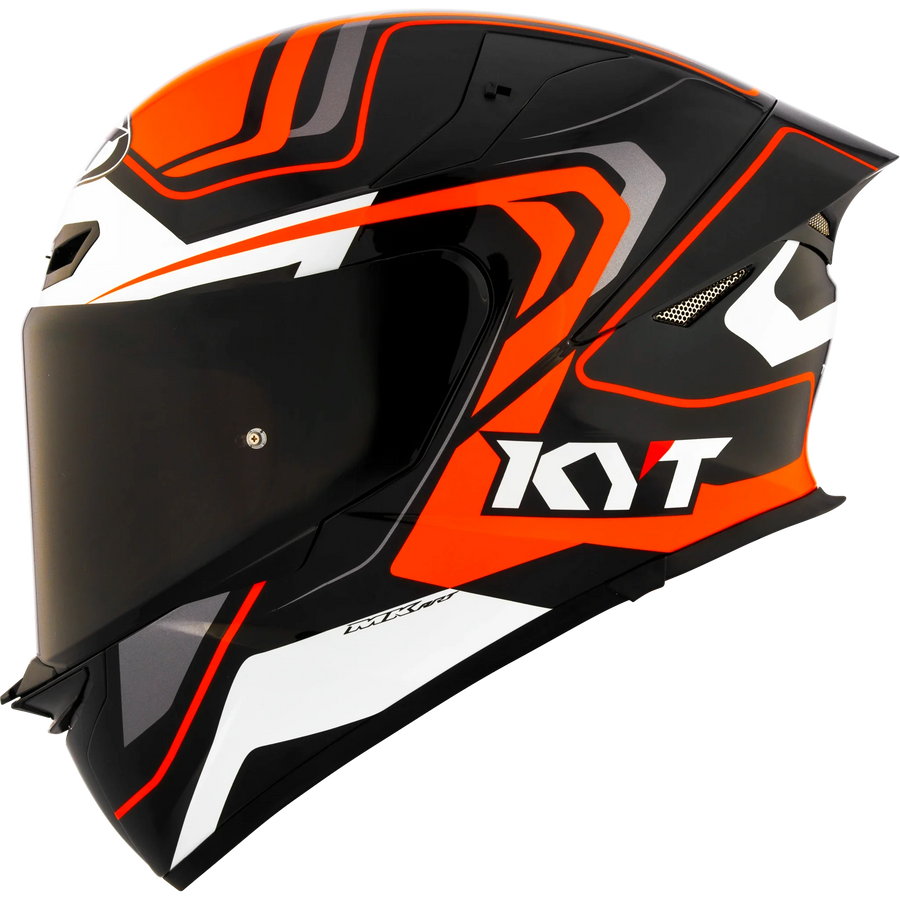 TT-REVO Overtech Helmet — Black/Orange