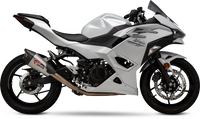 Yoshimura Race AT2 Stainless Full Exhaust w/ Stainless Muffler, Kawasaki Ninja 500 / Z500 2024–2026