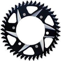 Stock photo of a Vortex Aluminum CAT5 sprocket in black, not Style 206
