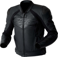 Tractech Evo D3O Leather Jacket — Black