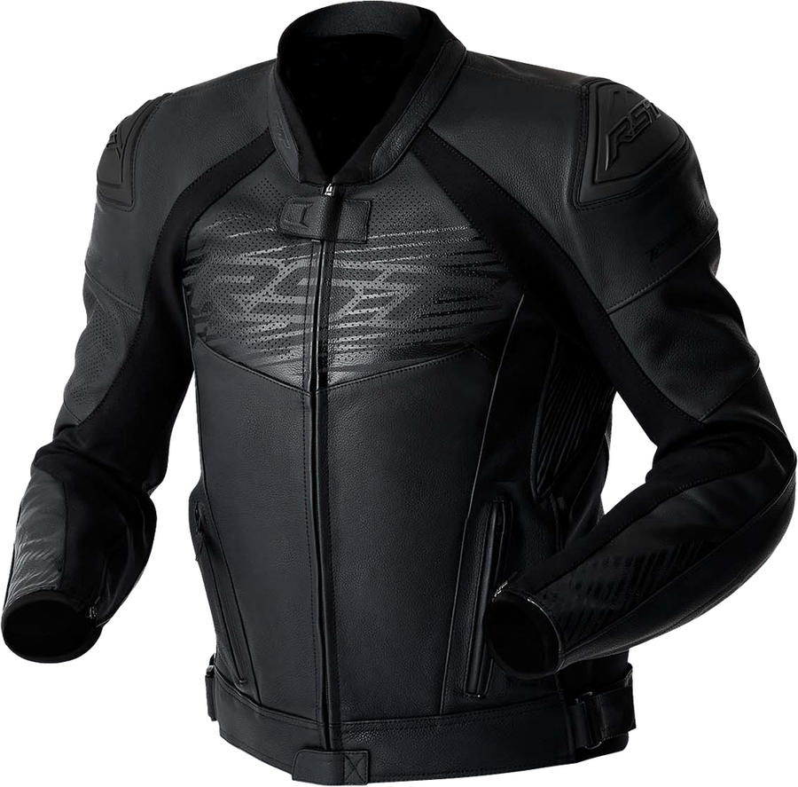Tractech Evo D3O Leather Jacket — Black