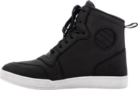 HiTop Moto Sneaker CE Waterproof Boots — Black