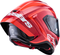 Supertech R10 Arius Helmet - Black/White/Blue Glossy