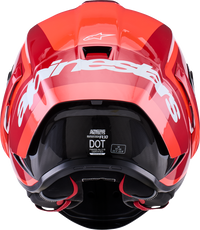 Supertech R10 Arius Helmet - Black/White/Blue Glossy