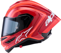 Supertech R10 Arius Helmet - Black/White/Blue Glossy