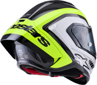 Supertech R10 Arius Helmet - Black/White/Blue Glossy