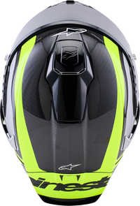 Supertech R10 Arius Helmet - Black/White/Blue Glossy