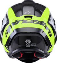 Supertech R10 Arius Helmet - Black/White/Blue Glossy