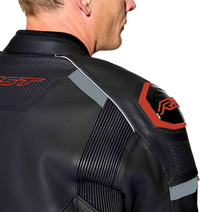S-1 D3O Leather Jacket — Black