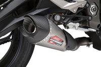 Yoshimura Street AT2 Stainless Slip-On Exhaust w/ Stainless Muffler, Triumph Street Triple 765 2018–2023
