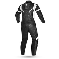 Revo RR 1-Piece Leather Suit — Black/Red