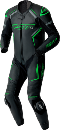 S-1 D3O Leather Suit — Black