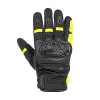 Super-Sonic Gloves — Black/Fluo Red