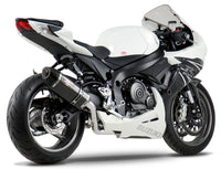 Yoshimura Race R-77 Stainless Full Exhaust w/ Carbon Fiber Muffler, Suzuki GSX-R600 / GSX-R750 2011–2026