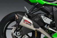 Yoshimura Street AT2 Stainless 3/4 Exhaust w/ Stainless Muffler, Kawasaki ZX-6R 636 2019–2026