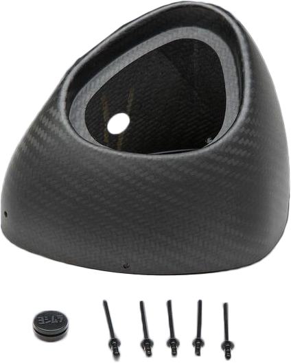 Yoshimura ALPHA / ALPHA T Replacement End Cap Kit, 2" Flared, Matte