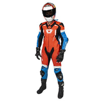 Sector Pro Air 1-Piece Leather Suit — Black/White