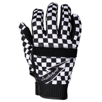 Thunderbolt Gloves — Black/White