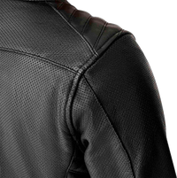 Women's Roadster Air D3O Leather Jacket — Black